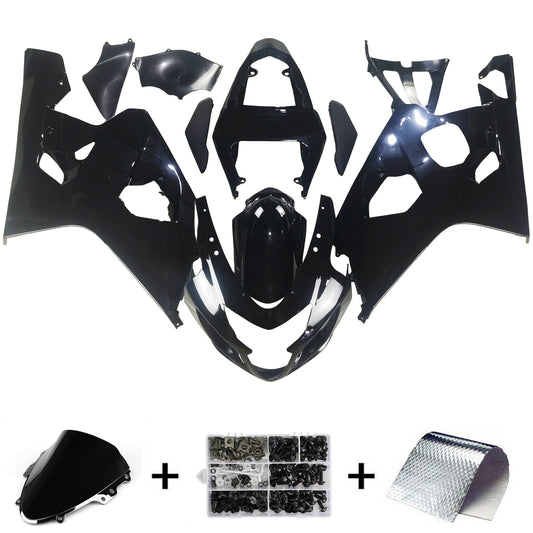 Amotopart 2004-2005 Suzuki GSXR600750 KIT G-BLACK CLACK