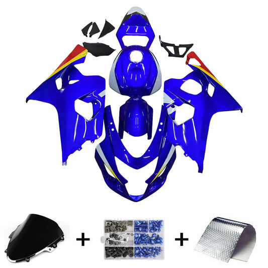 Amotopart Kit carena Suzuki GSXR 600/750 2004-2005 K4 Carrozzeria Plastica ABS
