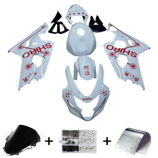 2004-2005 Suzuki GSXR 600/750 K4 Kit carena iniezione Carrozzeria Plastica ABS