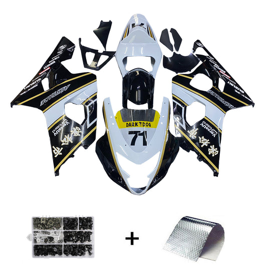 2004-2005 Suzuki GSXR 600/750 K4 Kit carena iniezione Carrozzeria Plastica ABS
