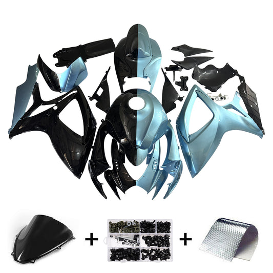 Kit carenatura iniezione plastica ABS per Suzuki GSXR 600/750 2006-2007 K6
