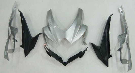 Per GSXR 600/750 2008-2010 Carrozzeria Carena Argento ABS Stampato ad iniezione Plastica Set Generico