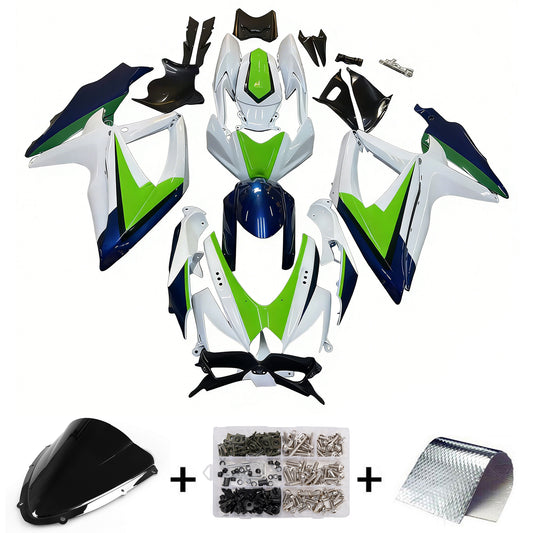 Carene 2008-2010 Suzuki GSXR 600 750 Multicolore Worx Generic