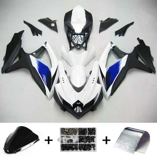 Suzuki GSXR 600/750 2008-2010 Kit Carena Carrozzeria Plastica ABS K8