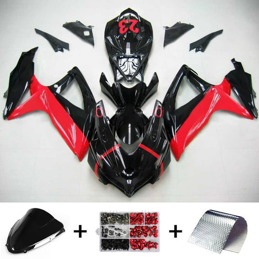 Suzuki GSXR 600/750 2008-2010 Kit Carena Carrozzeria Plastica ABS K8