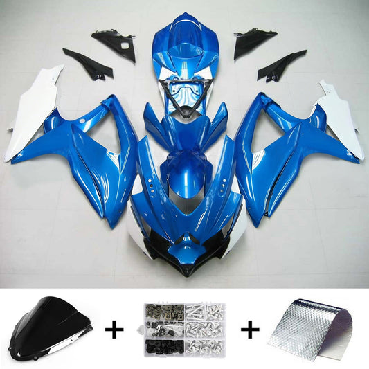 Suzuki GSXR 600/750 2008-2010 Kit Carena Carrozzeria Plastica ABS K8