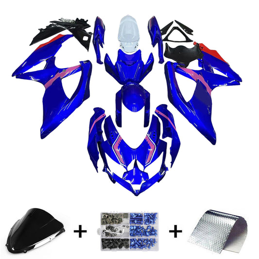 Suzuki GSXR 600/750 2008-2010 Kit Carena Carrozzeria Plastica ABS K8
