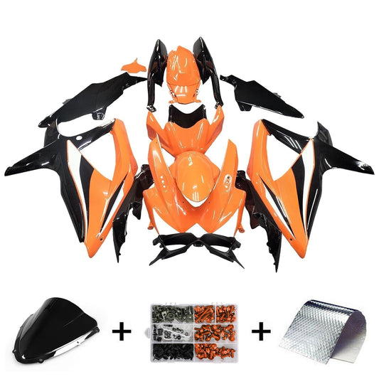 Suzuki GSXR 600/750 2008-2010 Kit Carena Carrozzeria Plastica ABS K8