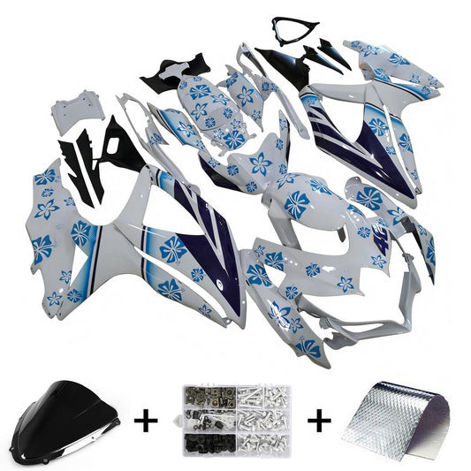 Kit carena iniezione Suzuki GSXR 600/750 K8 2008-2010 Carrozzeria in plastica ABS