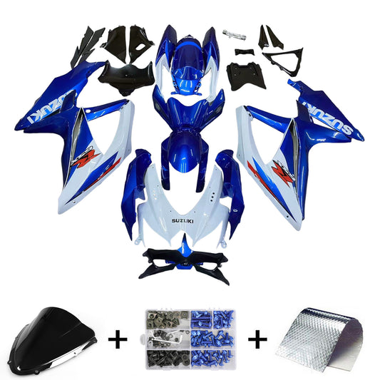 Kit carena iniezione Suzuki GSXR 600/750 K8 2008-2010 Carrozzeria in plastica ABS