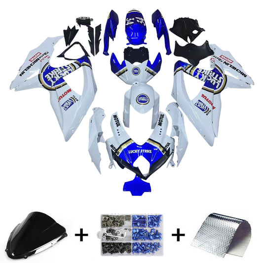 Kit carena iniezione Suzuki GSXR 600/750 K8 2008-2010 Carrozzeria in plastica ABS