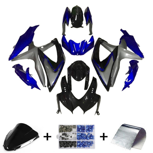 Kit carena iniezione Suzuki GSXR 600/750 K8 2008-2010 Carrozzeria in plastica ABS