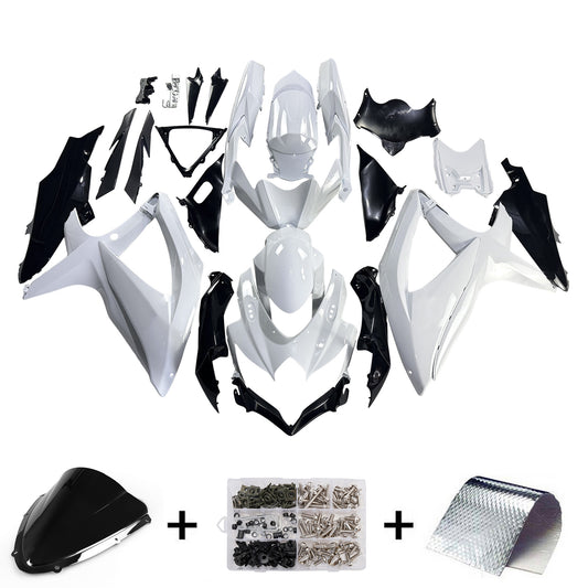 Kit carenatura iniezione plastica ABS per Suzuki GSXR 600/750 2008-2010 K8
