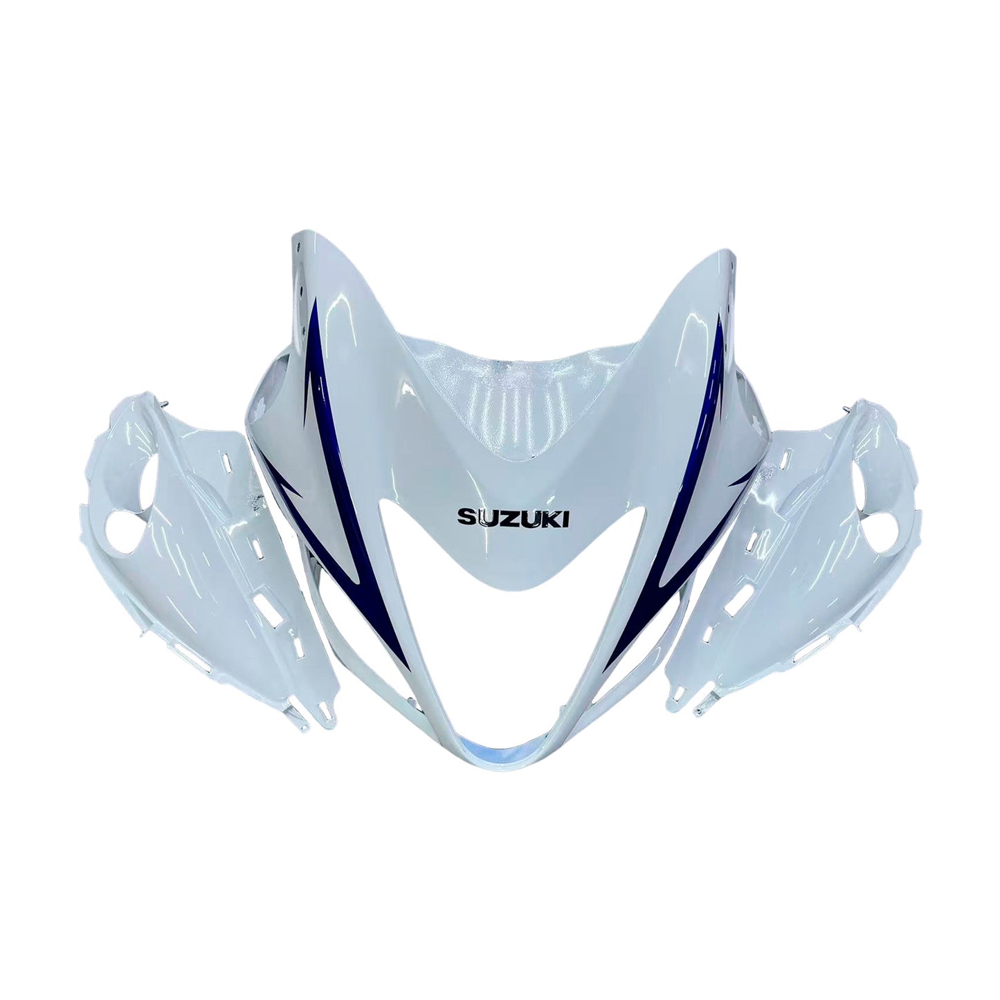 Carene 2008-2020 Suzuki GSX 1300 Hayabusa Bianco Grigio Blu Racing Generic