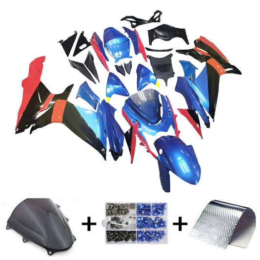 Amotopart Kit carena Suzuki GSXR 600/750 2011-2026 K11 Carrozzeria Plastica ABS