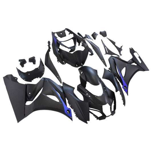Amotopart Suzuki GSXR1000 2017-2020 K17 Kit di rivestimento nero Matt