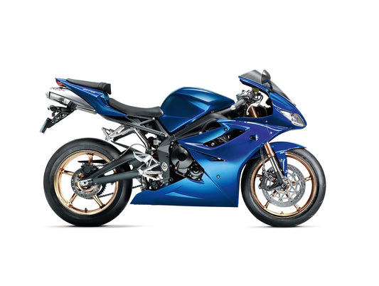 Carene 2009-2012 Triumph Daytona 675 Blu Daytona Generico