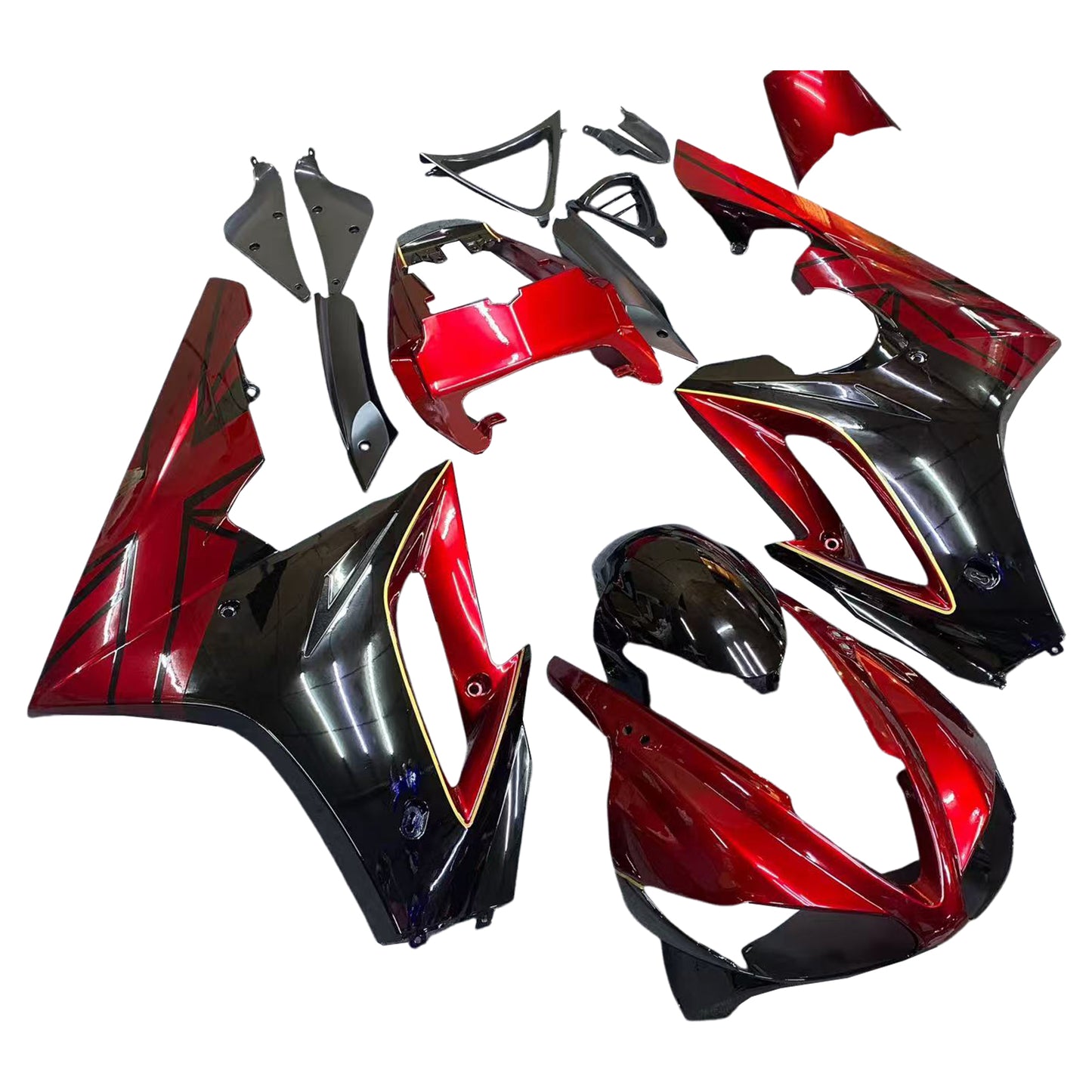 Kit carenatura Triumph Daytona 675 Injection 2009-2012 Carrozzeria Plastica ABS