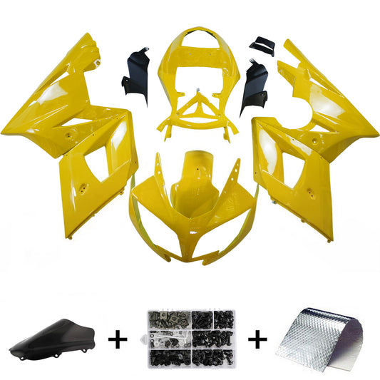 Amotopart Triumph 2002-2005 Daytona 600 kit di rivestimento giallo