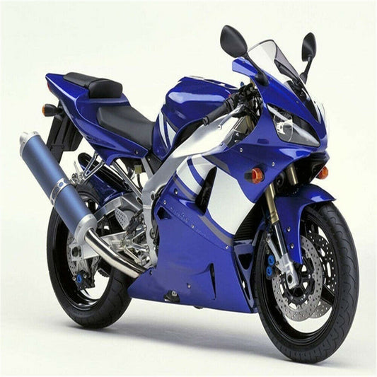 Amotopart Frakings Yamaha YZF R1 2000-2001 Kit di travestimento blu di casting blu