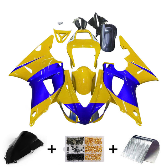 Carene 1998-1999 Yamaha YZF-R1 Giallo Blu No.46 Camel Racing Generico