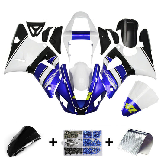 Amotopart Yamaha YZF 1000 R1 2000-2001 Kit Carena Carrozzeria Plastica ABS