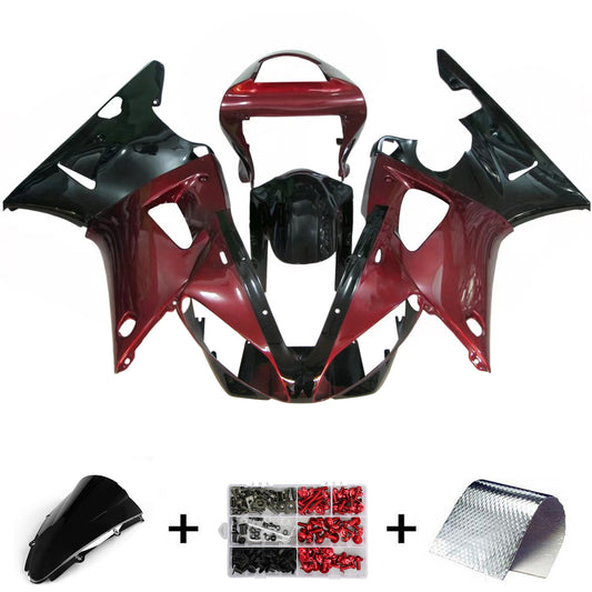 2000-2001 Yamaha YZF 1000 R1 Kit carena iniezione Carrozzeria Plastica ABS