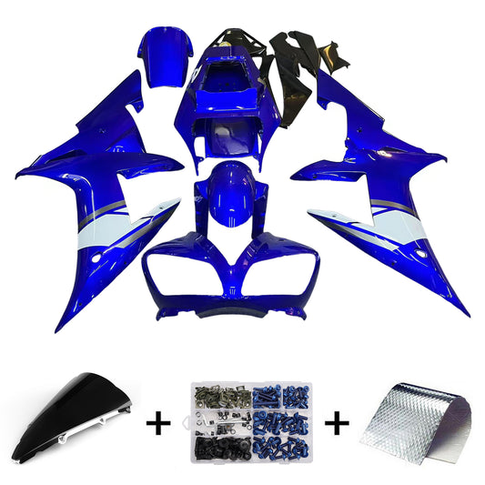 Carene 2002-2003 Yamaha YZF-R1 Super Blue R1 Generico