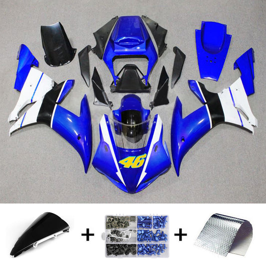 Amotopart Yamaha YZF-R1 2002-2003 Kit Carena Carrozzeria Plastica ABS