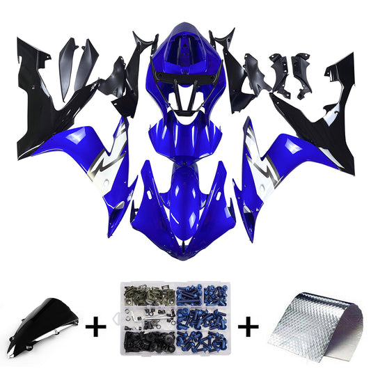 Carene 2004-2006 Yamaha YZF-R1 Blu Nero R1 Racing Generico