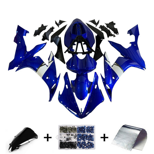 Carene 2004-2006 Yamaha YZF-R1 Blu Bianco R1 Racing Generico