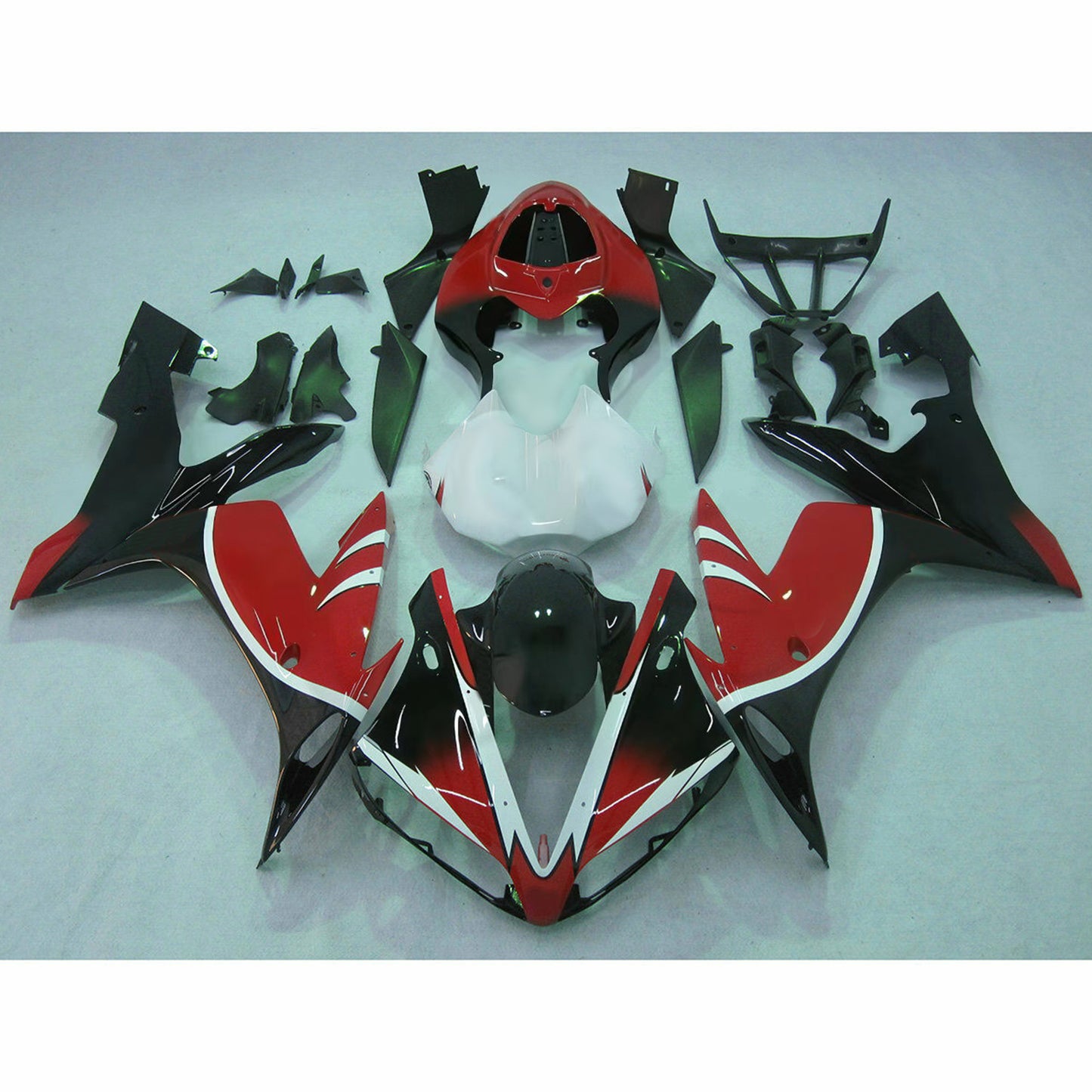Carena Per YAMAHA YZF R1 YZF-R1 2004-2006 2005 Rosso Nero Generico