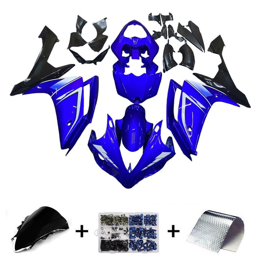 Carene 2007-2008 Yamaha YZF-R1 Blu Nero R1 Generico