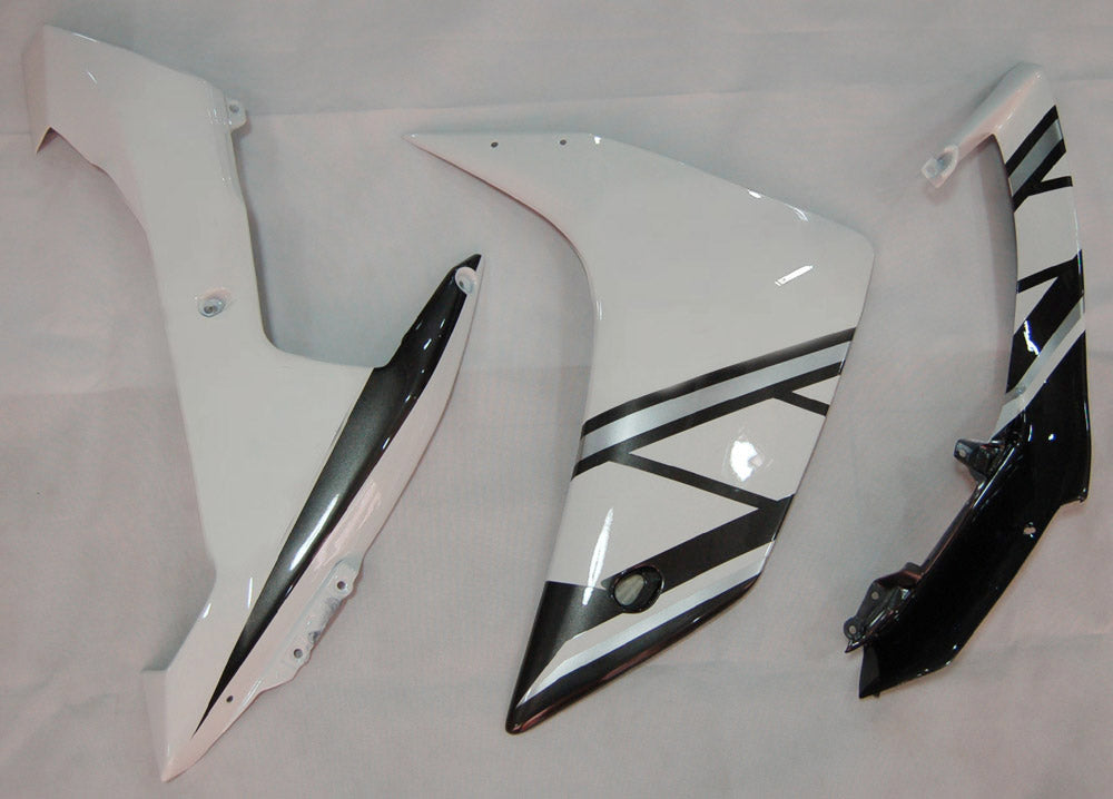 Carene 2007-2008 Yamaha YZF-R1 Nero Bianco FIAT R1 Generico