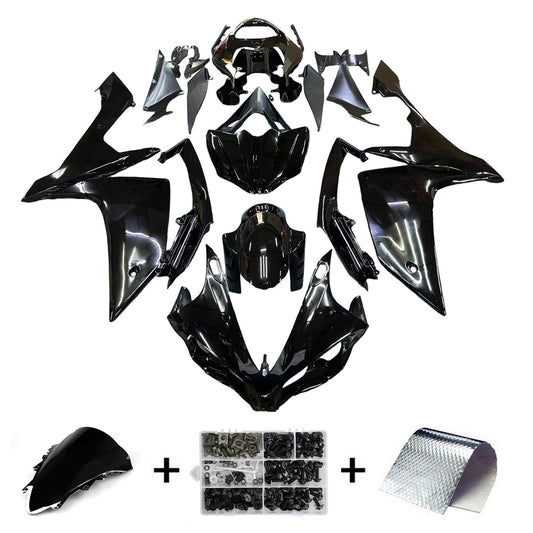 Carene 2007-2008 Yamaha YZF-R1 All Black R1 Racing Generico