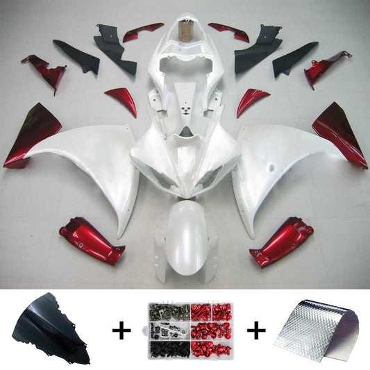 Amotopart Yamaha 2009-2011 YZF 1000 R1 White Tearing Kit