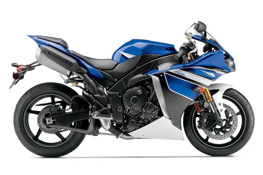 Carene Plastiche 2012-2014 Yamaha YZF R1 Blu Nero R1 Racing Generico