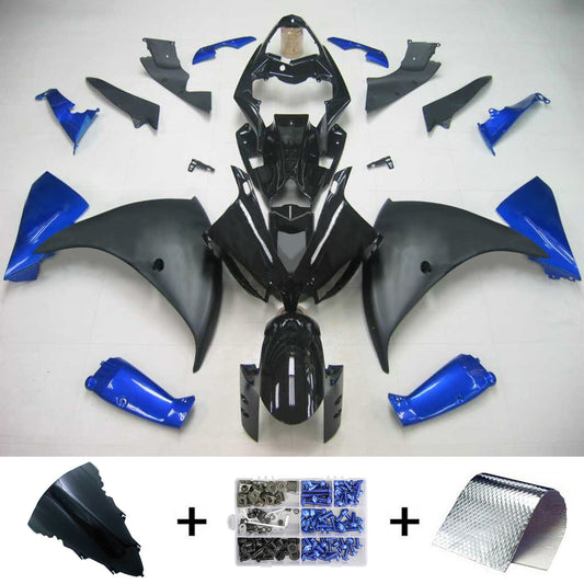 Amotopart Yamaha 2012-2014 YZF 1000 R1 Kit di trigger blu nero