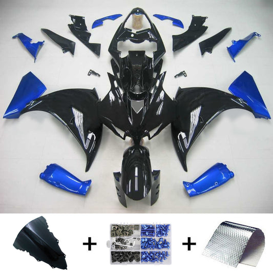 Amotopart Yamaha 2012-2014 YZF 1000 R1 Kit di trigger blu nero