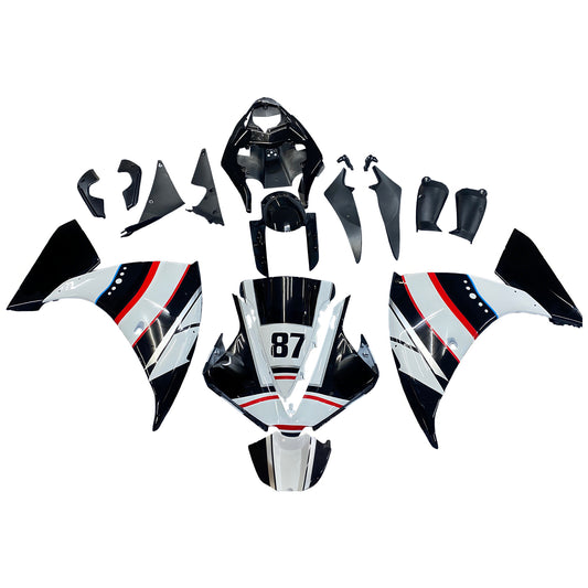 Amotopart Yamaha 2012-2014 YZF 1000 R1 Kit di rivestimento nero