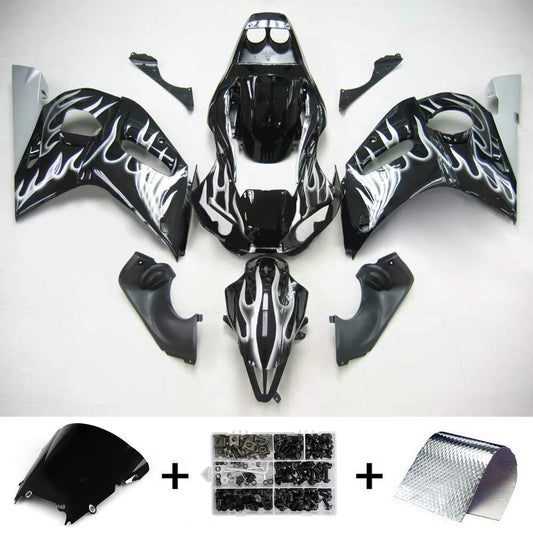 Amotopart Yamaha 1998-2002 YZF 600 R6 Kit di rivestimento a schegge nero