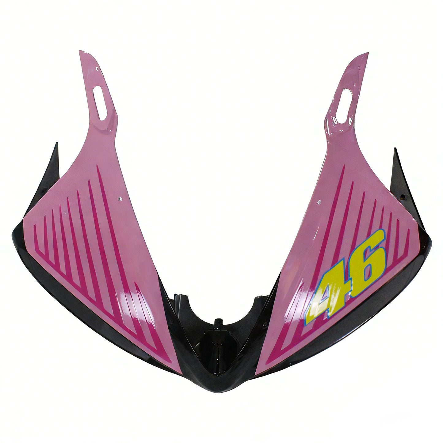 Amotopart Yamaha 2003-2004 YZF 600 R6 e 2006-2009 YZF R6S Kit di carenatura rosa nera