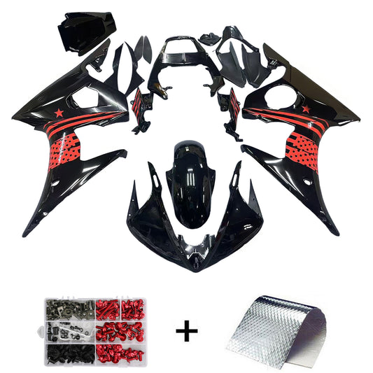 Kit di vendita iniezione Body Plastic Abs Fit per Yamaha 2003-2004 YZF 600 R6 e 2006-2009 YZF R6S #152