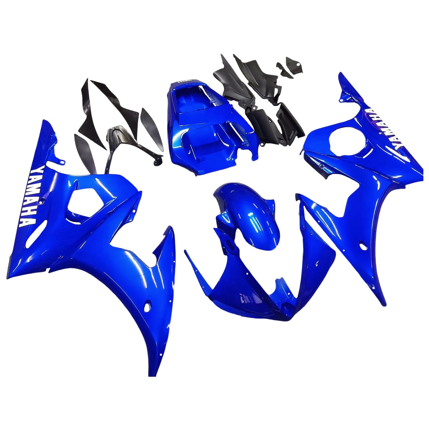 Amotopart 2005 Yamaha R6 Kit blu travestimento