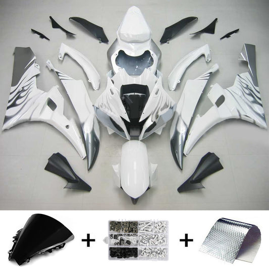 Amotopart Yamaha 2006-2007 YZF 600 R6 WEI? Con kit di vendita in linea nera