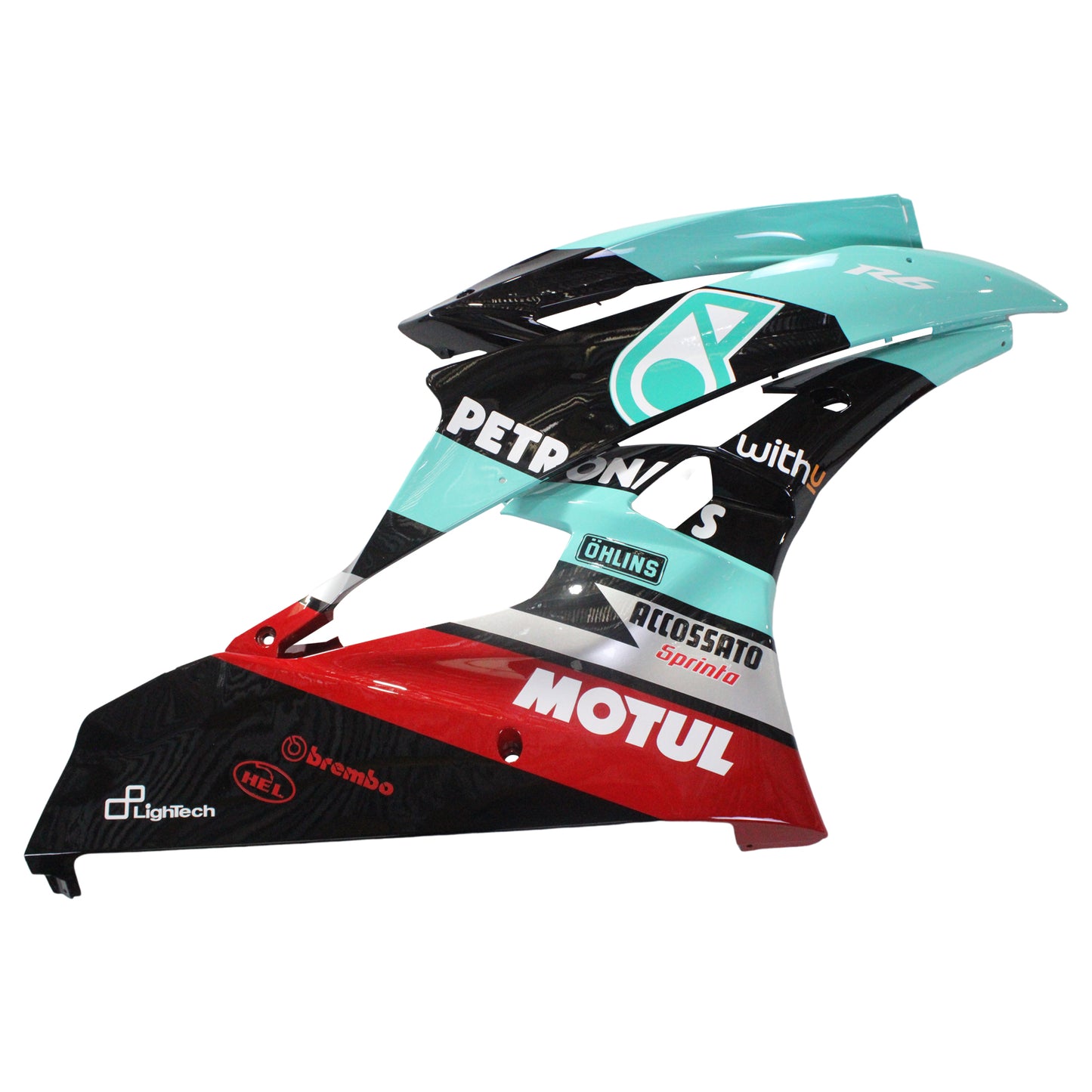 Kit carenatura iniezione Carrozzeria plastica ABS adatta per Yamaha YZF 600 R6 2006-2007