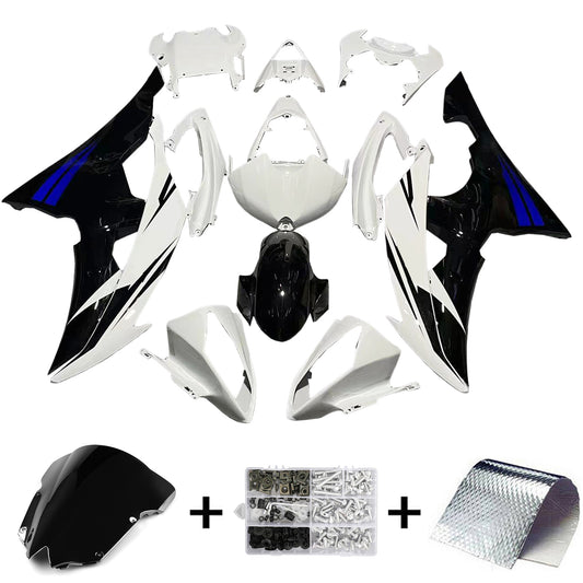 Amotopart Yamaha YZF 600 R6 2008-2016 Kit Carena Carrozzeria Plastica ABS