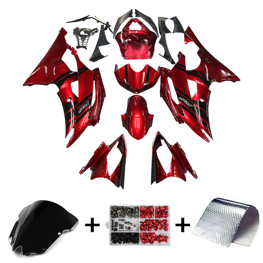 Amotopart Yamaha YZF 600 R6 2008-2016 Kit Carena Carrozzeria Plastica ABS