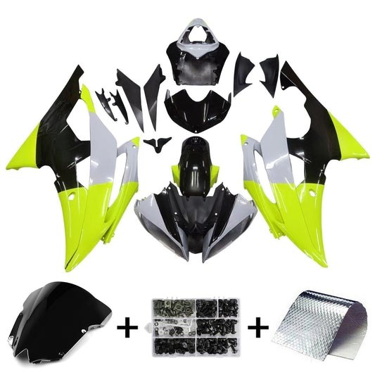 Amotopart Yamaha YZF 600 R6 2008-2016 Kit Carena Carrozzeria Plastica ABS