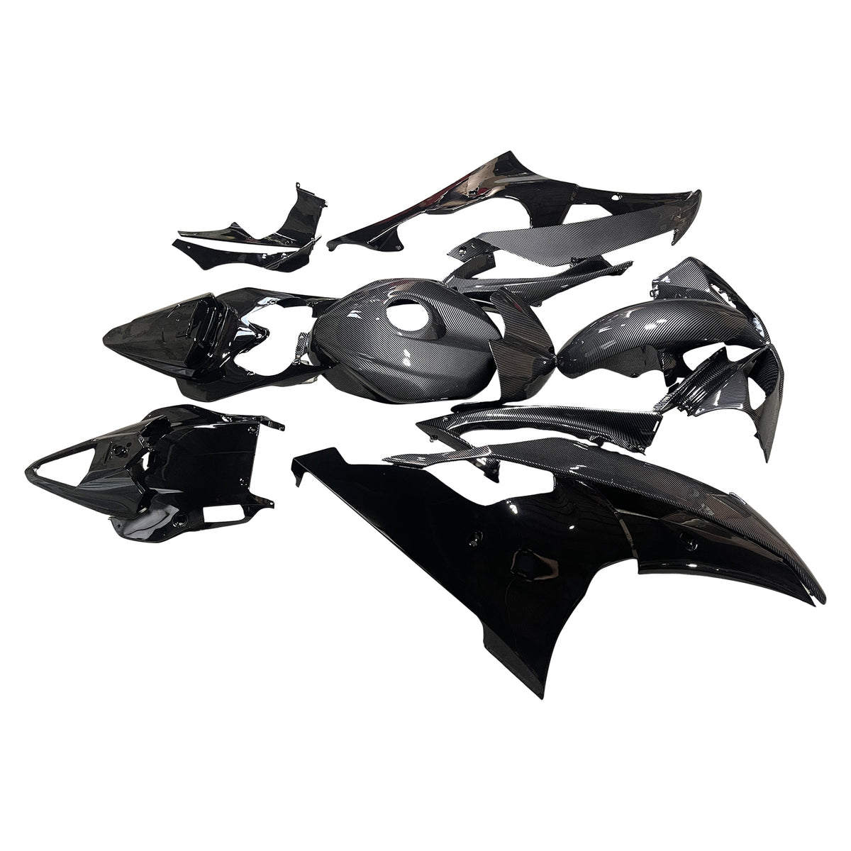 Kit carenatura iniezione plastica ABS per Yamaha YZFR6 YZF-R6 2008-2016
